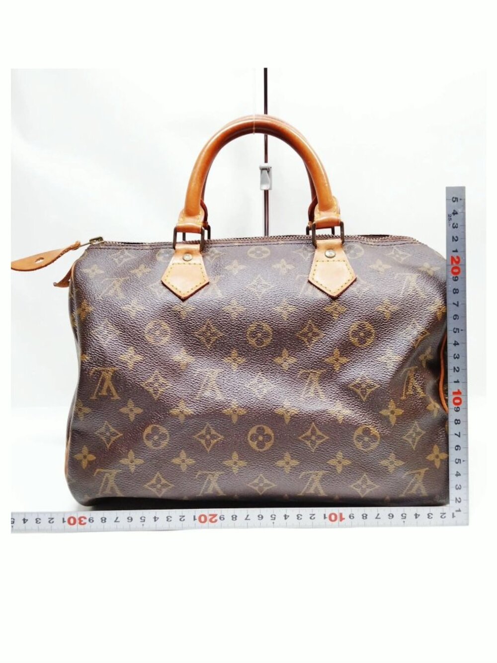 Authentic Louis Vuitton Speedy 30 Monogram Canvas Brown LV Handbag - Picture 3 of 16